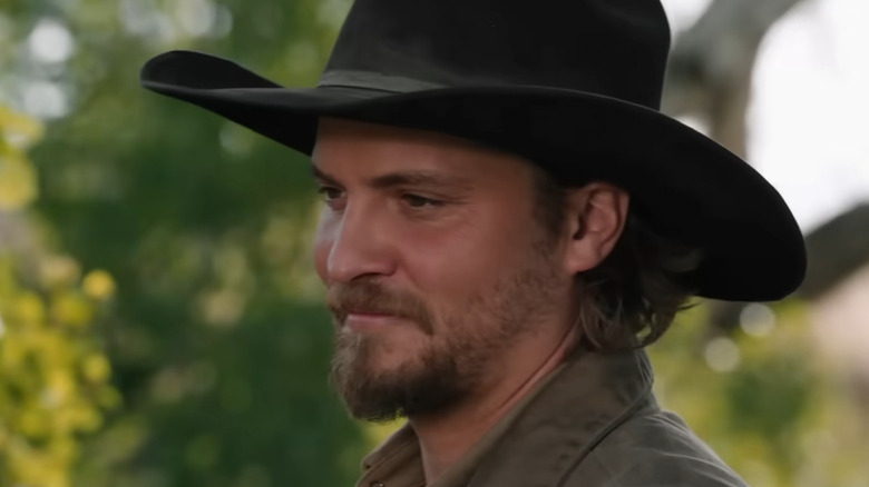 Kayce Dutton smiles in "Marshals" (2026)