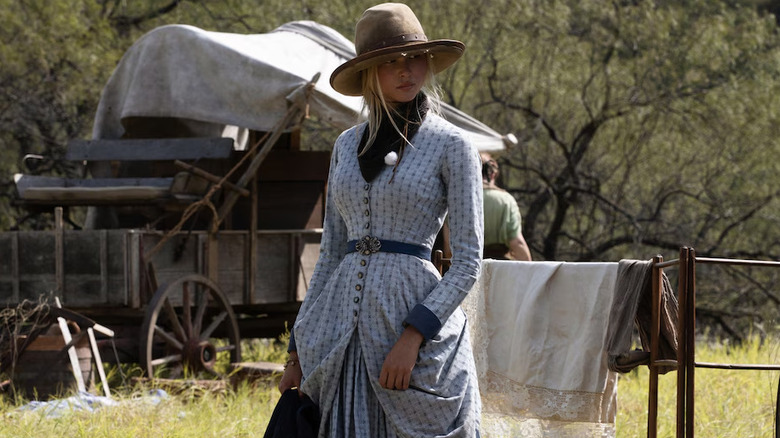 Elsa Dutton in the wilderness in "1883" (2021-2022)