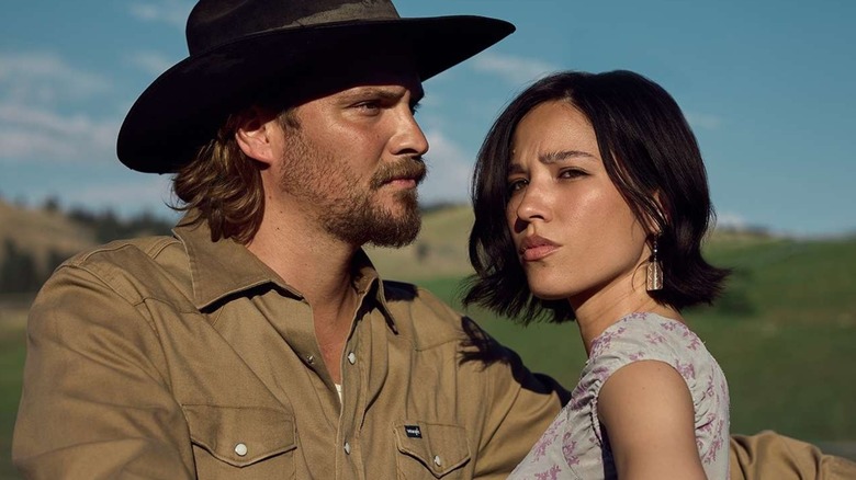 Kayce and Monica standing together in 