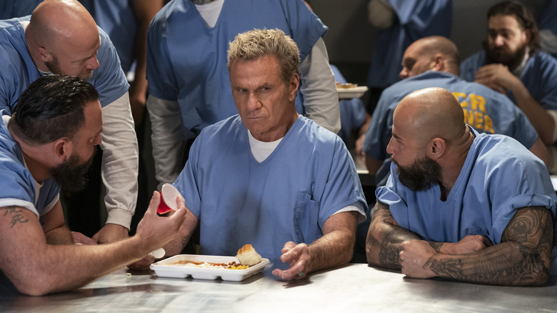 Martin Kove glaring in Cobra Kai