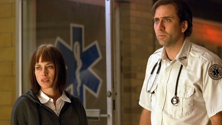 Mary Burke and Frank Pierce preparing for what's next in Bringing Out the Dead (1999)