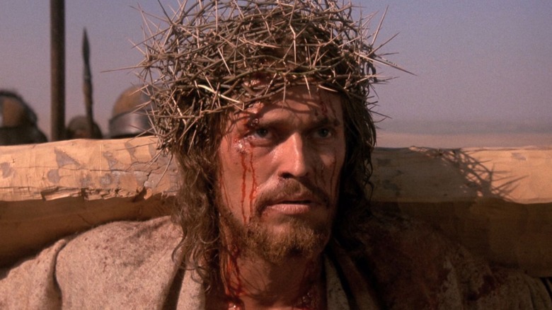 Jesus Christ being crucified in The Last Temptation of Christ (1988)