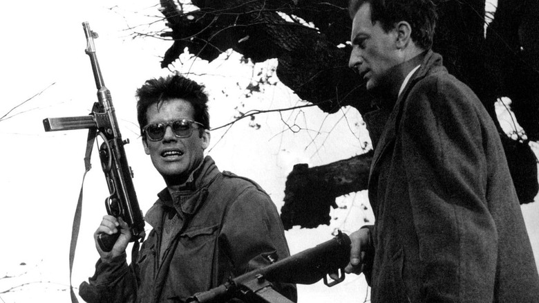 A pair of soldiers ready for an assassination mission in "Ashes and Diamonds" (1958)