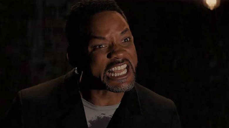 Will Smith with big mouth