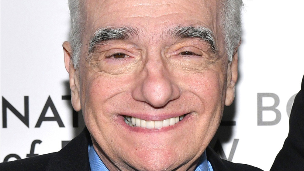 Martin Scorsese smiling