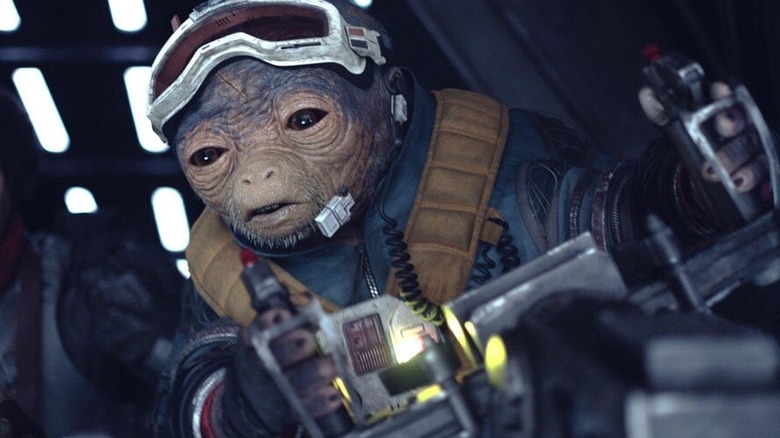 Rio piloting in Solo: A Star Wars Story