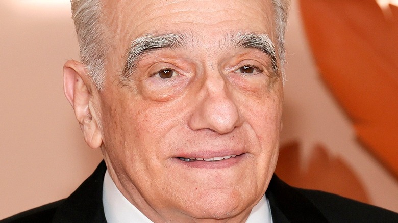 Martin Scorsese smiles