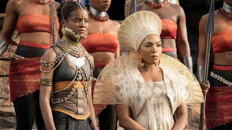 Shuri and Ramonda from Black Panther