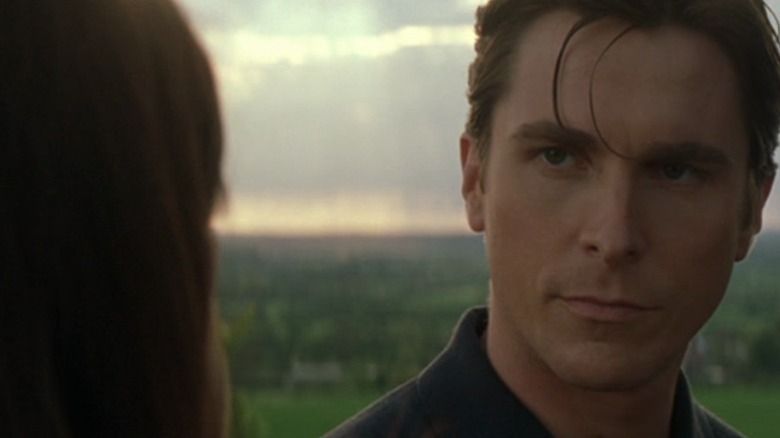 Bruce Wayne gazing