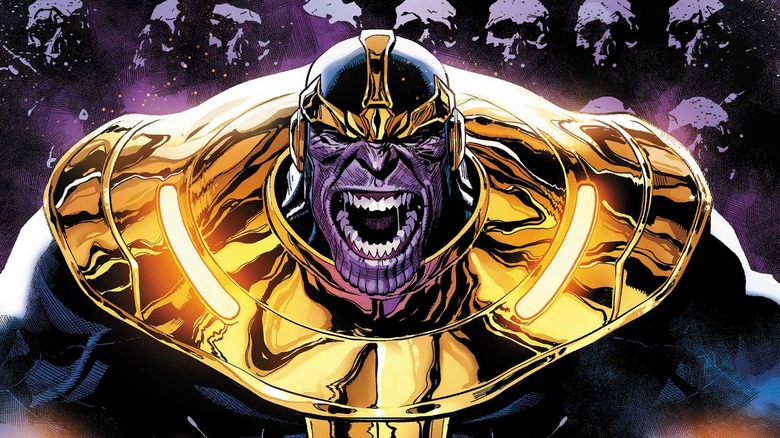 Thanos yelling
