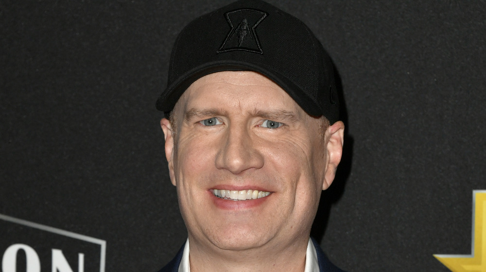 Kevin Feige wearing black hat