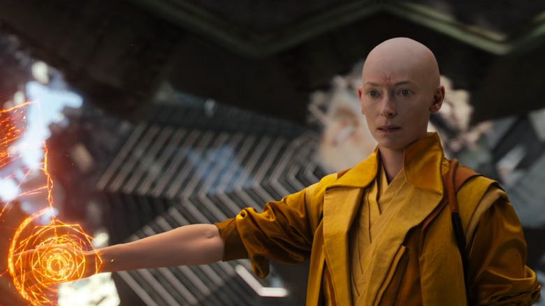 The Ancient One using magic