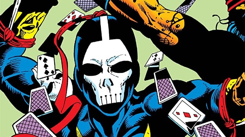 Death-Dealer with cards