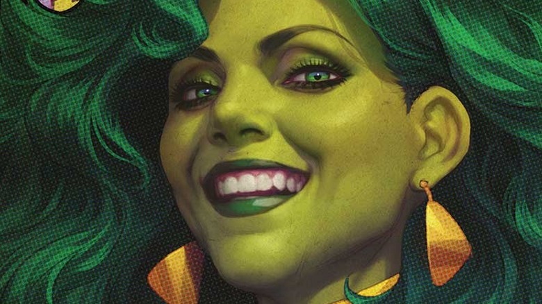 She-Hulk smiling