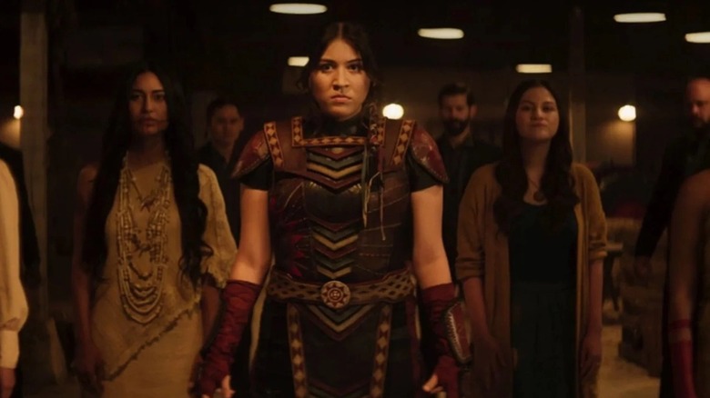 Maya Lopez leading her comrades into battle in "Echo" (2024)