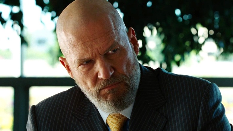 Obadiah Stane unhappy