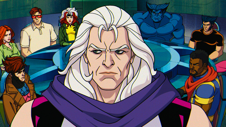 Serious Magneto with the X-Men