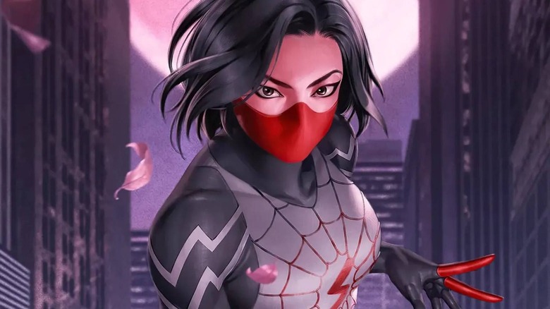 Silk wearing mask
