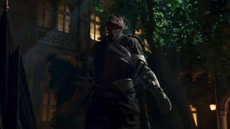 Moon Knight suiting up