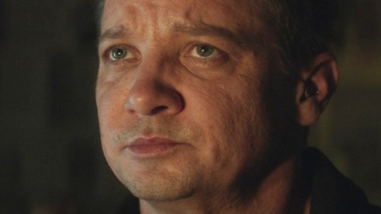 Clint Barton frowning 