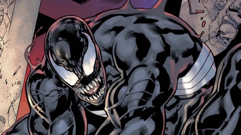 Venom posing
