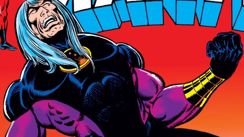 Nitro closing his eyes and making a fist