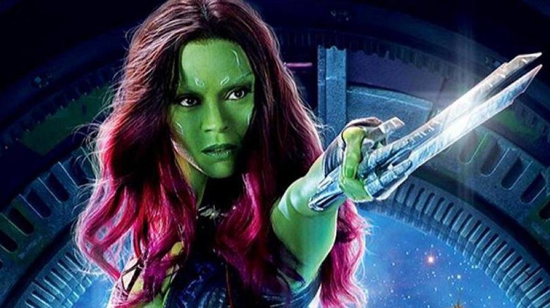 Zoe Saldana as Gamora
