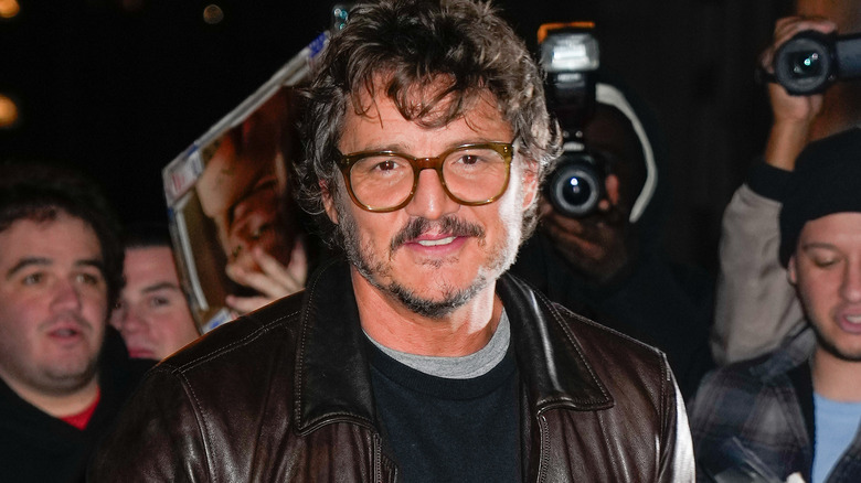 Pedro Pascal smiling