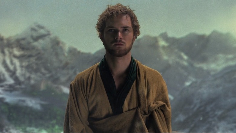 Danny Rand on snowy mountain