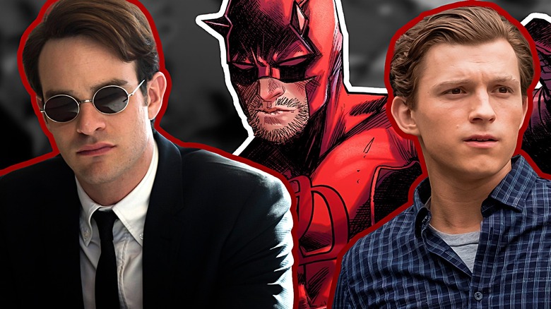 Daredevil and Spider-Man side-by-side
