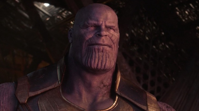 Thanos looking content