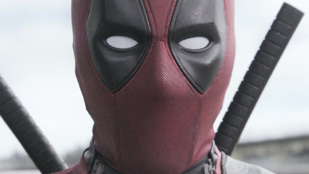 Deadpool glaring