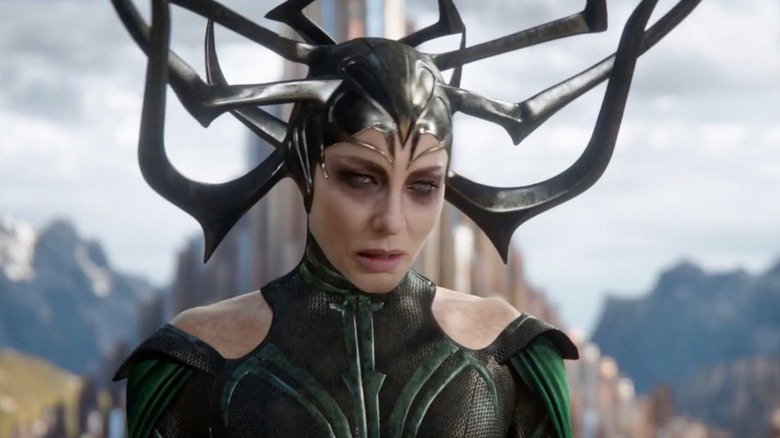 Cate Blanchett as Hela