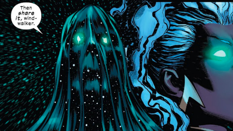 Lactuca speaks to Storm