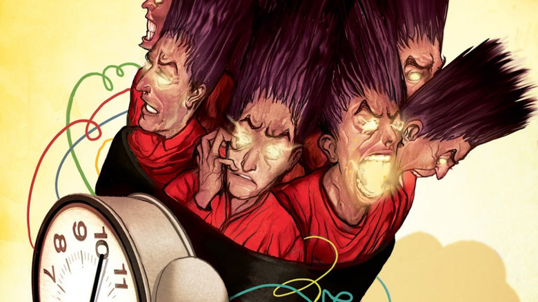 Legion's alters tied together in a stick of dynamite