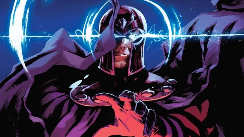 Magneto using his powers