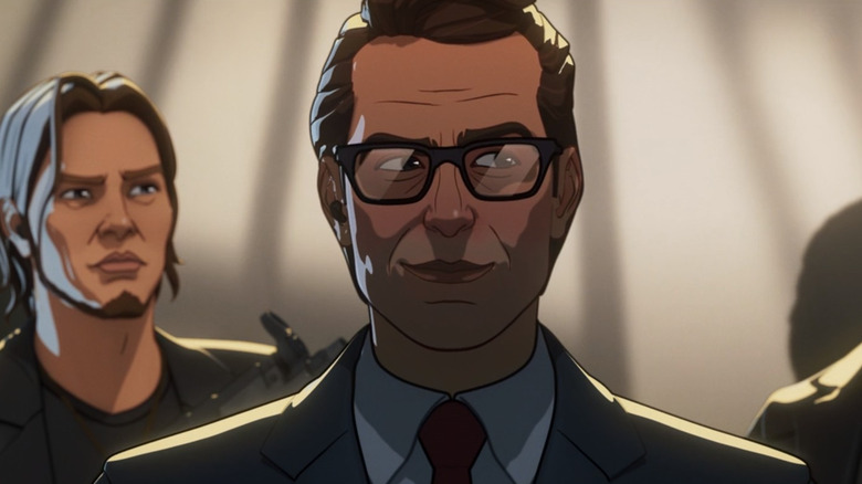 Justin Hammer smirking