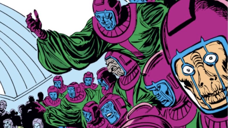 Room full of Kang variants looks on