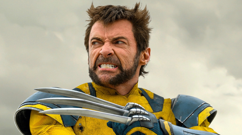 Wolverine looking angry in Deadpool & Wolverine