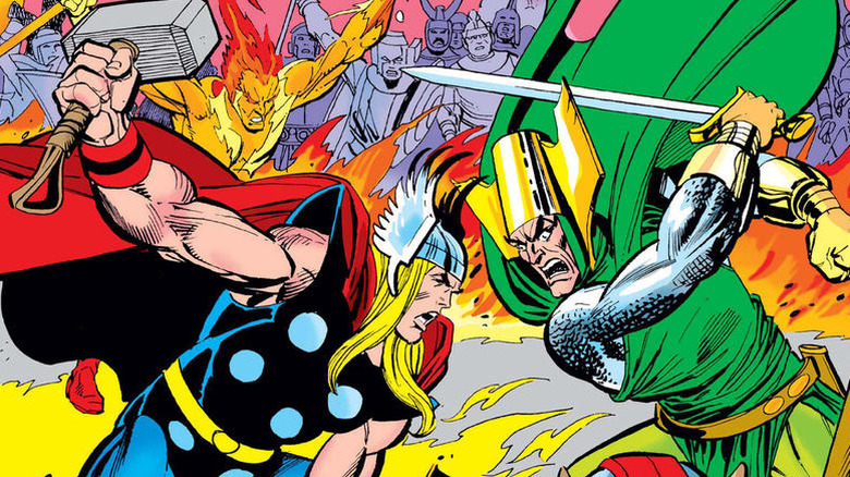 Thor and Loki, powerful Marvel siblings
