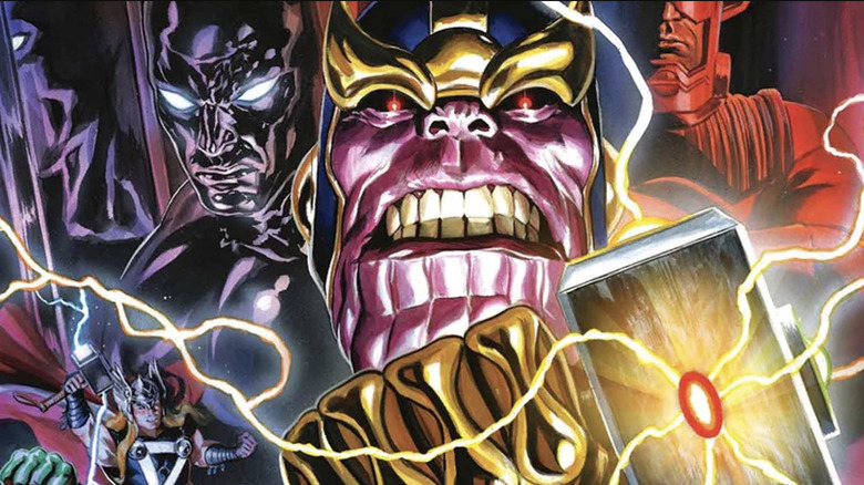 Thanos wields Seventh Infinity Stone