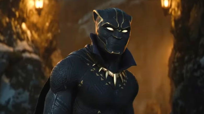 Black Panther outside