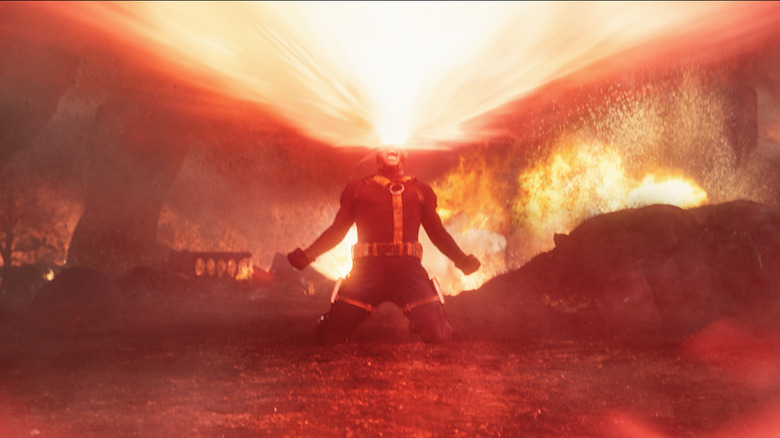 Cyclops going ham blasting beams out of his eyes in Avengers: Doomsday (2026)