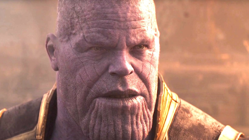 Thanos in Infinity War