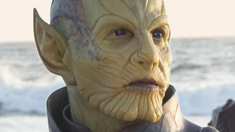 Ben Mendelsohn as Talos in Captain Marvel