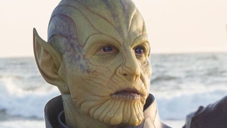 Skrull looking to the distance