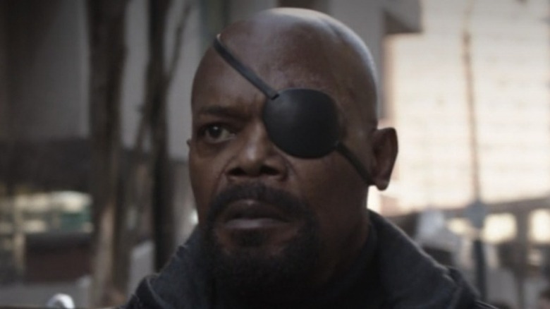 Nick Fury in Infinity War