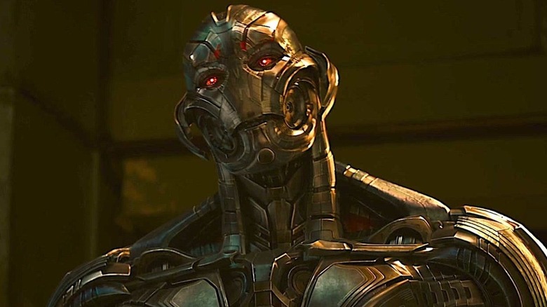 Ultron standing and staring in 