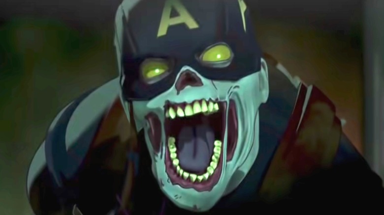 Captain America zombie