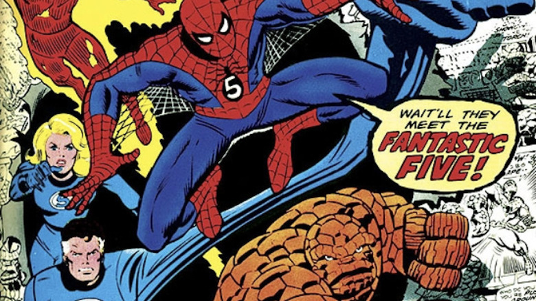 Spider-Man in Fantastic Faour
